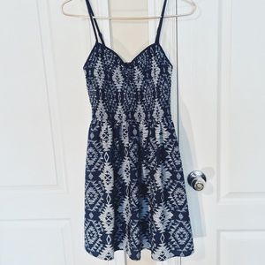 Aztec Print Sun Dress